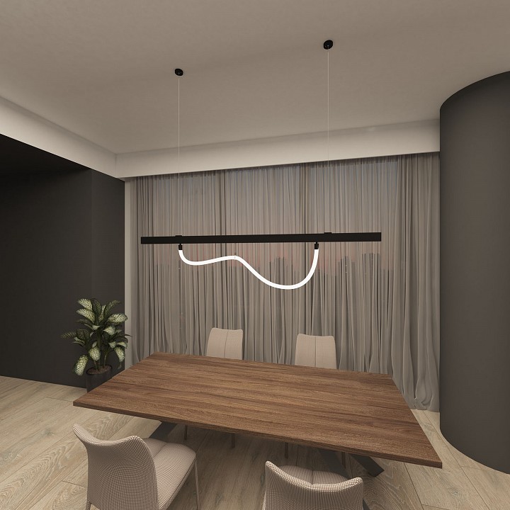 Подвес для трека denkirs smart ray dk8064-bk