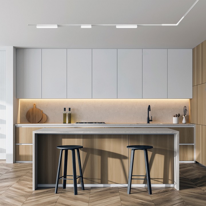 Трек встраиваемый denkirs smart slott tr2014-wh