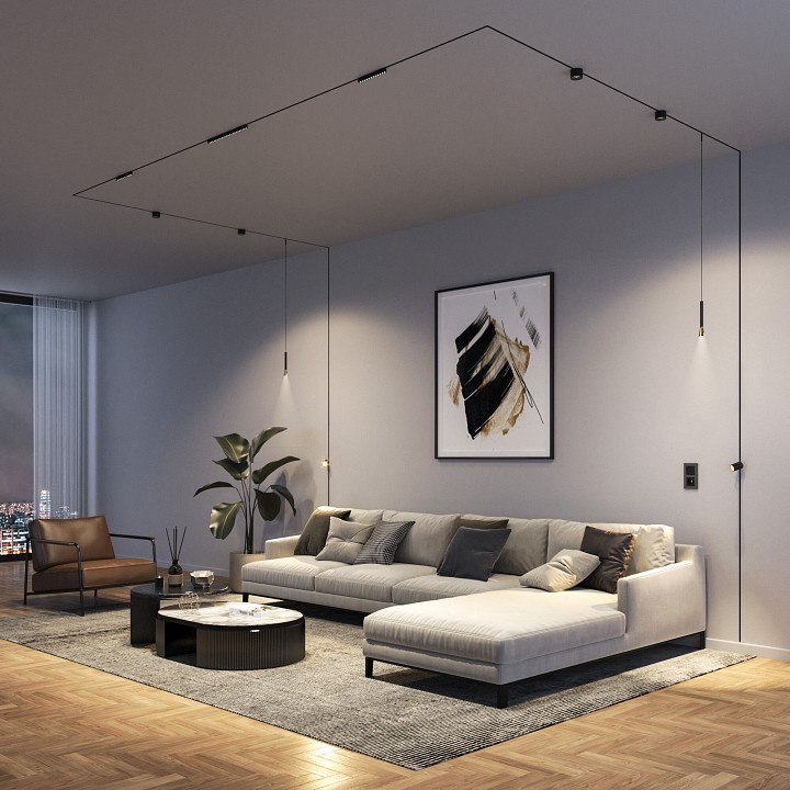 Накладной светильник elektrostandard mini magnetic a065647