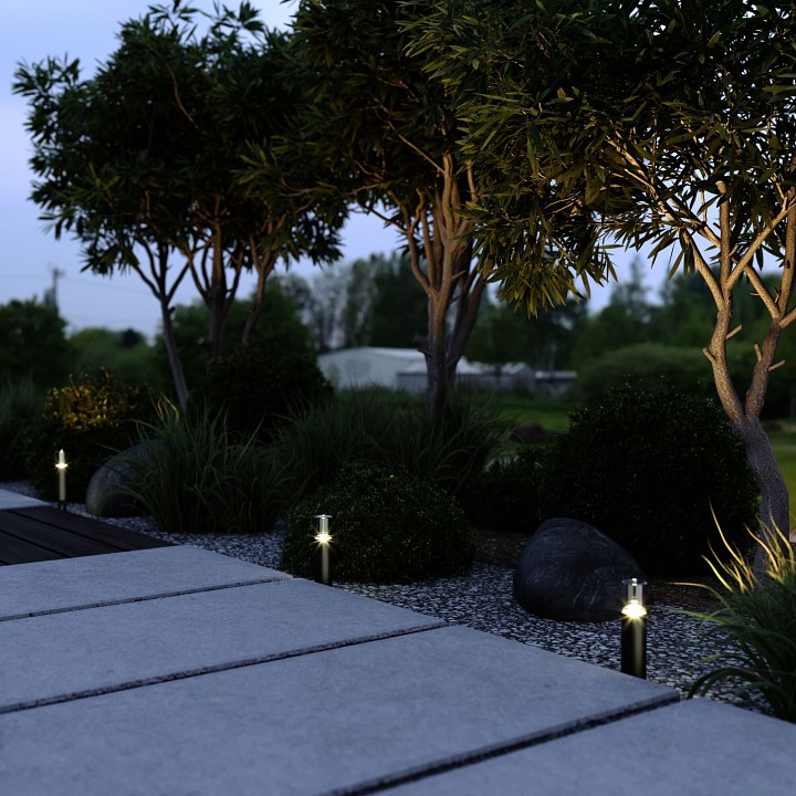 Наземный низкий светильник elektrostandard hidden a066034