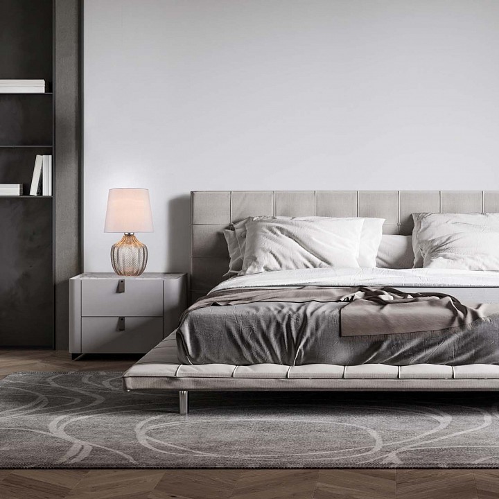 Настольная лампа декоративная escada pion 10194/l smoke