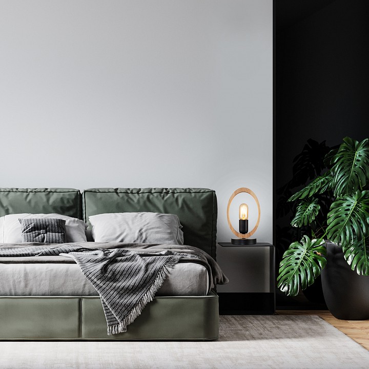 Настольная лампа декоративная escada rustic 10196/t