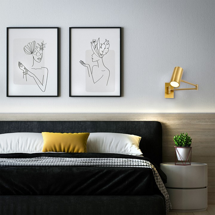 Бра escada stigma 10282/1led brass