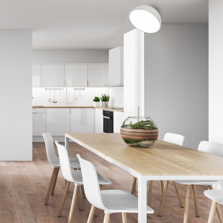Накладной светильник escada 20025led 20025sma/01led wh