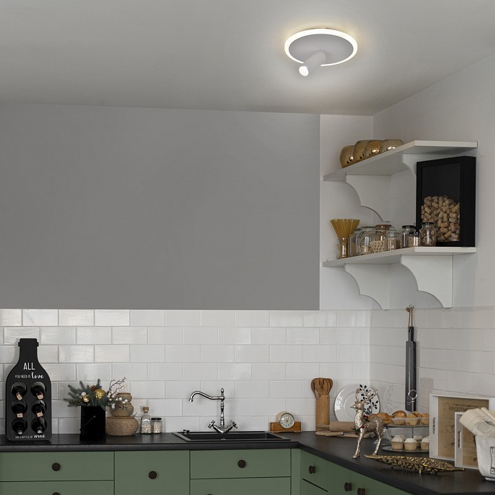 Светильник на штанге escada 20046led 20046sma/01led wh