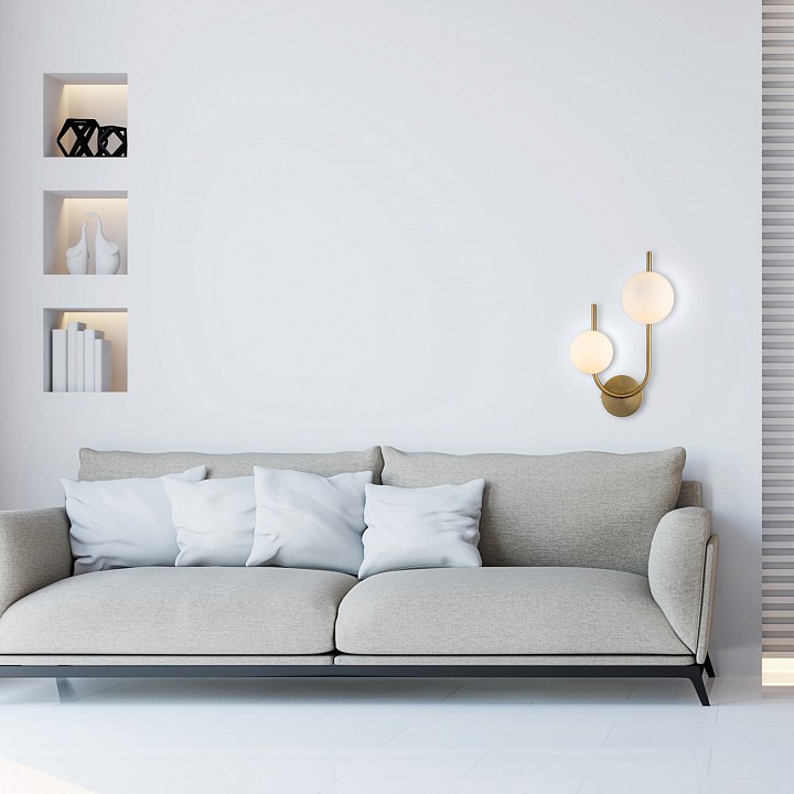 Бра escada sphere 642/2a brass