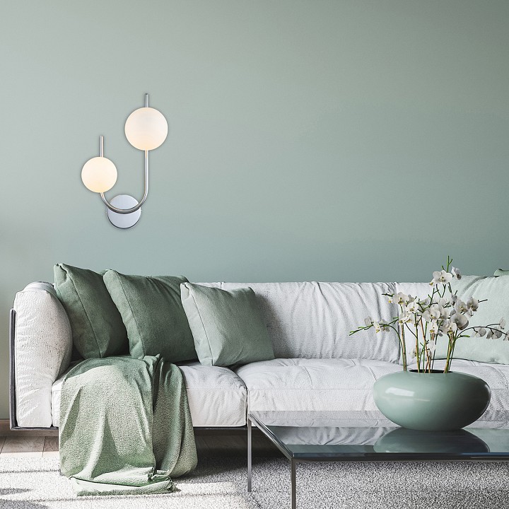 Бра escada sphere 642/2a silver