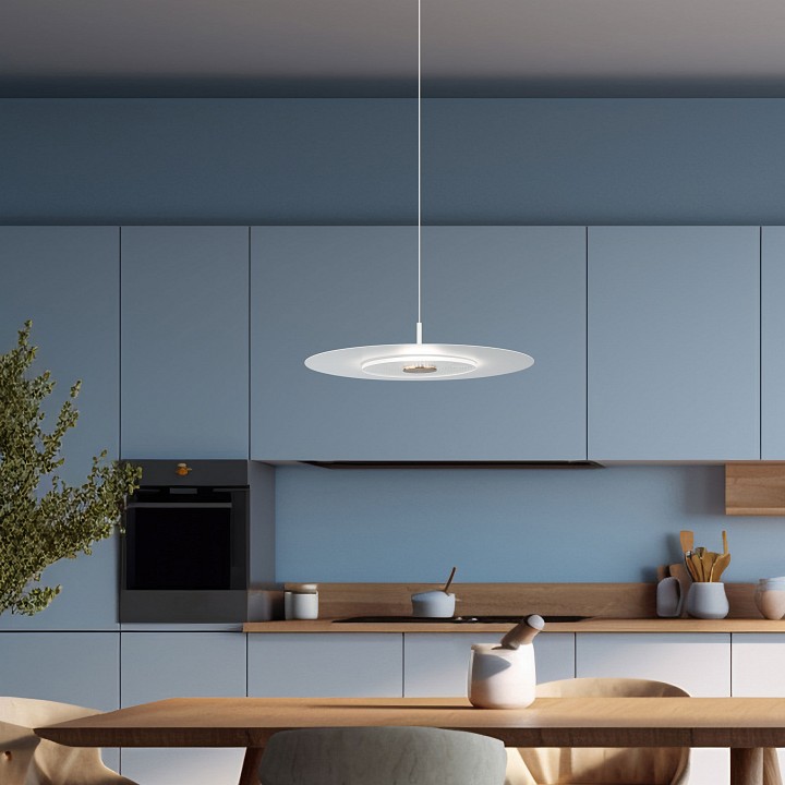 Подвесной светильник eurosvet kontur 40031/1 led белый