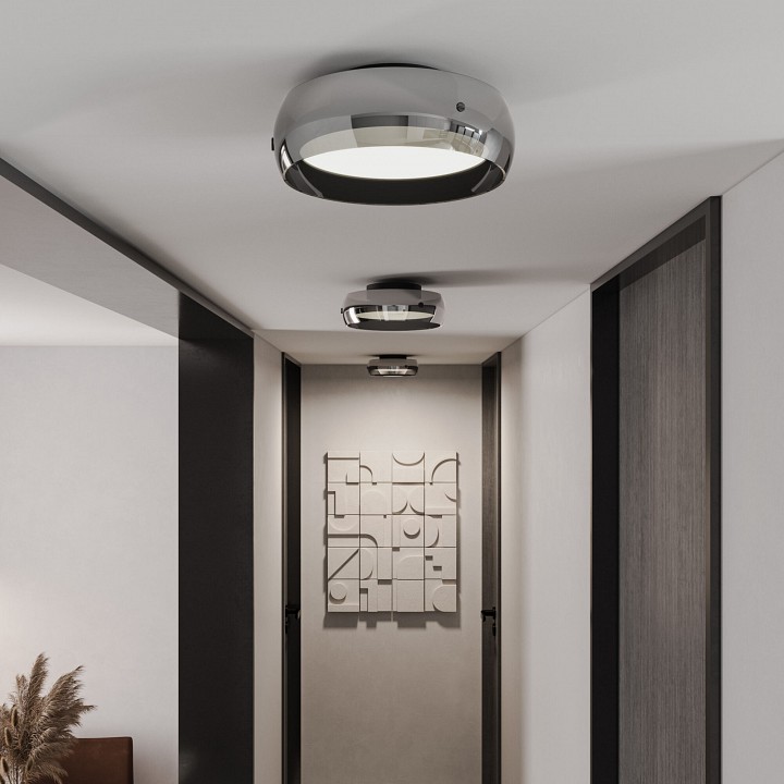 Накладной светильник eurosvet noir 201051 led черный