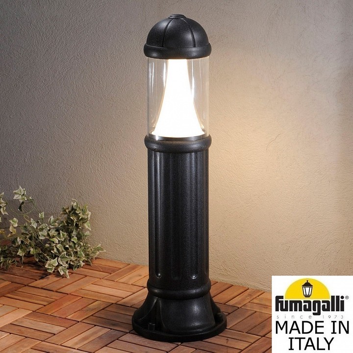 Наземный низкий светильник fumagalli sauro d15.554.000.axd1l.crb