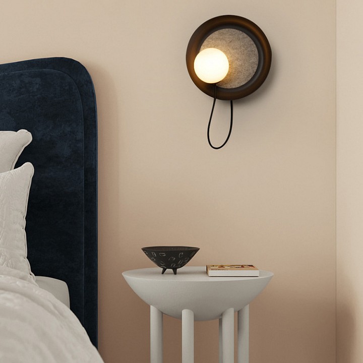 Бра imperiumloft margott black margott-wall01