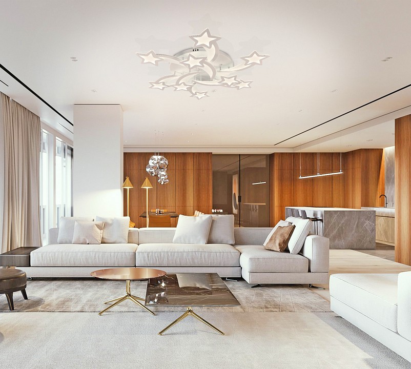 Потолочная люстра natali kovaltseva led lamps led lamps 81225