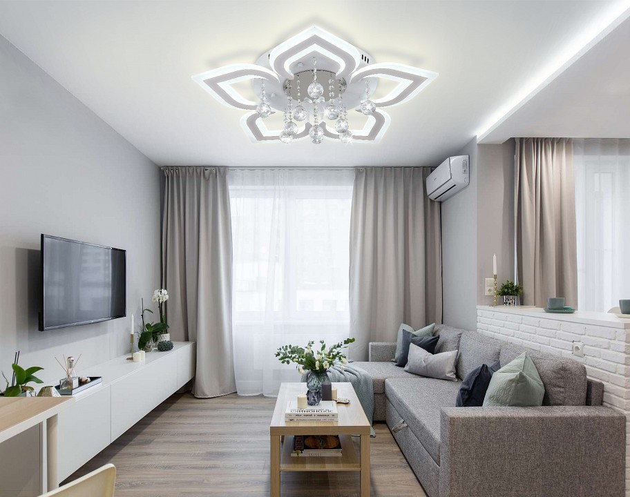 Потолочная люстра natali kovaltseva cascade led lamps 81159