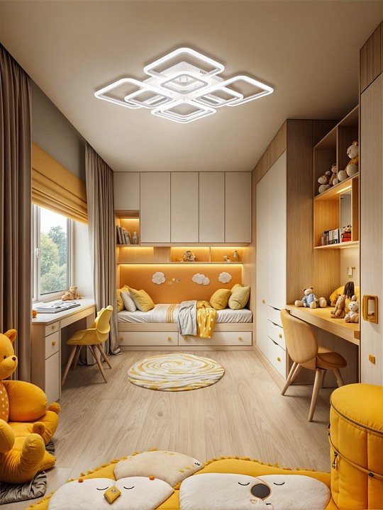 Потолочная люстра natali kovaltseva spektr led smart 84006