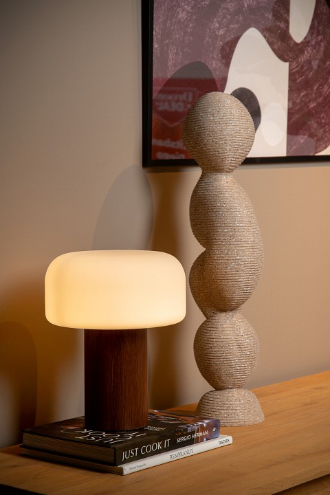 Настольная лампа декоративная lucide kenan 10526/01/70