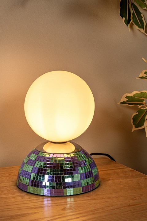 Настольная лампа декоративная lucide glitzer 10527/01/35