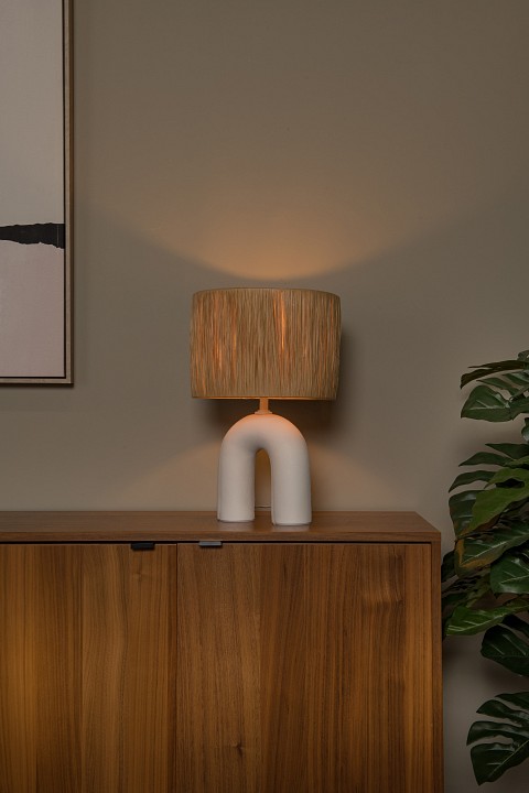 Настольная лампа декоративная lucide ronda 13553/44/31