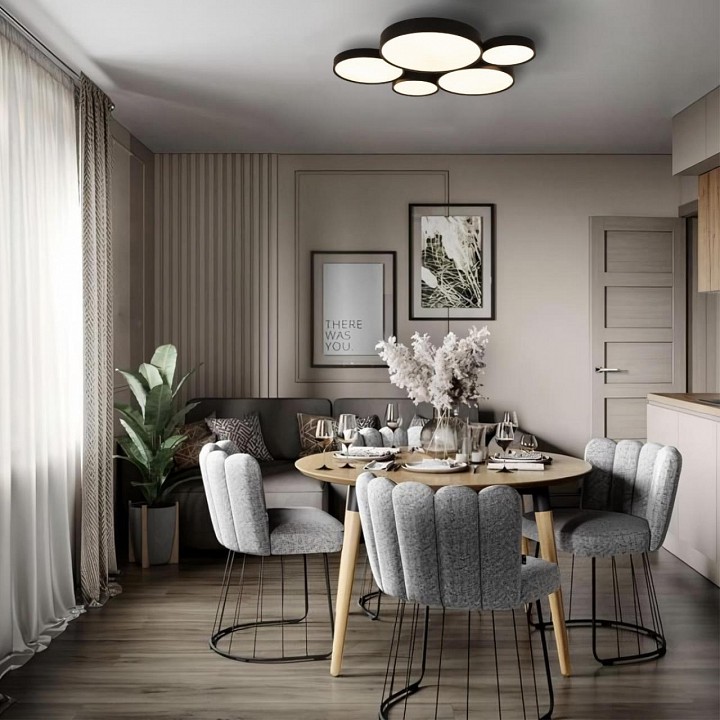 Потолочная люстра loft it drum 10218 black