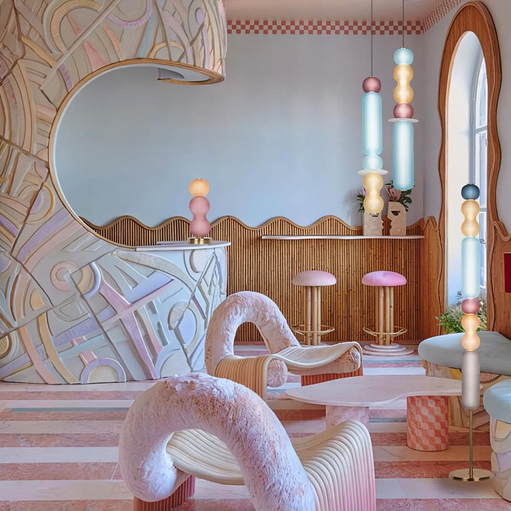 Настольная лампа декоративная loft it lollipop 10239t/a