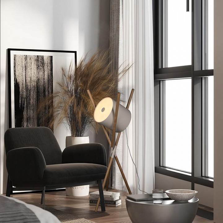 Торшер loft it bobbin 10245f white