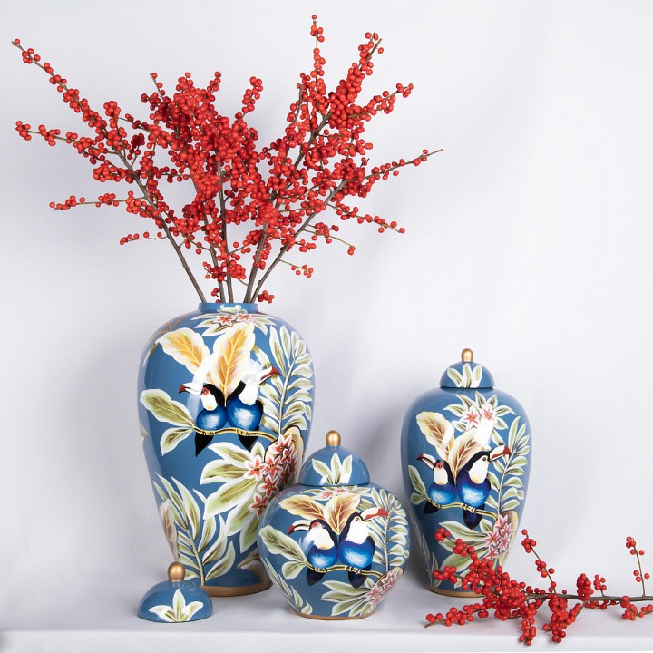 Ваза настольная loft it pleasure 10289v/s