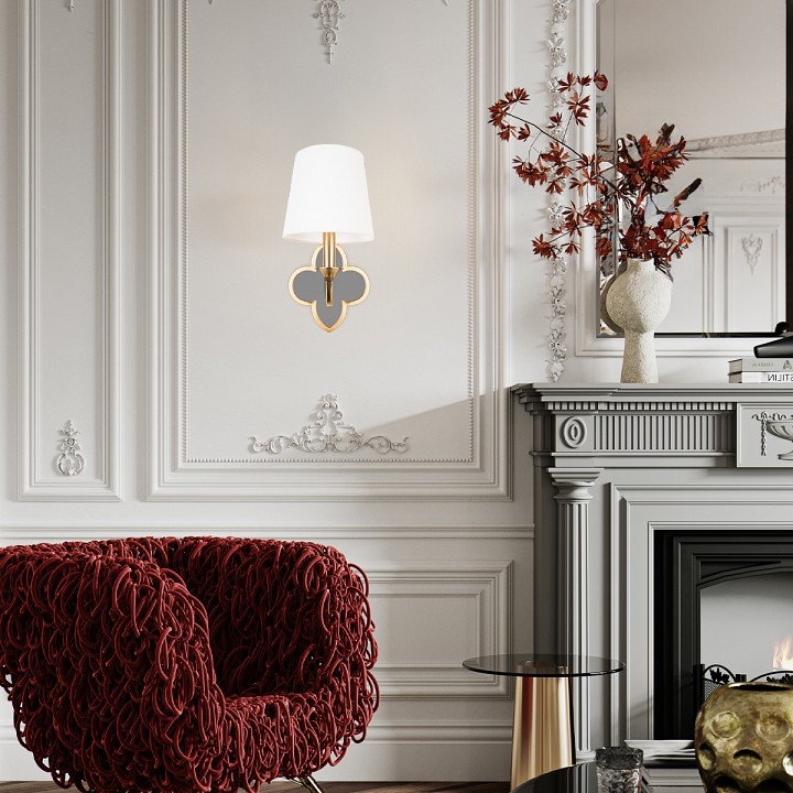 Бра loft it silence 10303w/b copper black