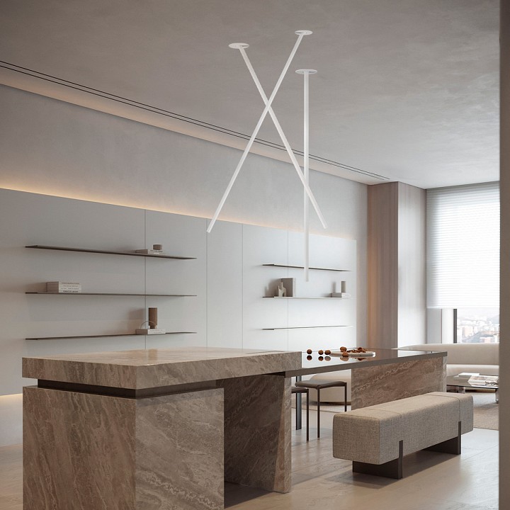 Встраиваемый светильник на штанге loft it cane 10359/600 white