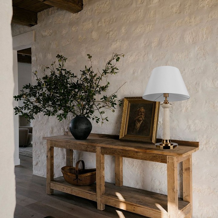 Настольная лампа декоративная loft it limestone 10442t/a
