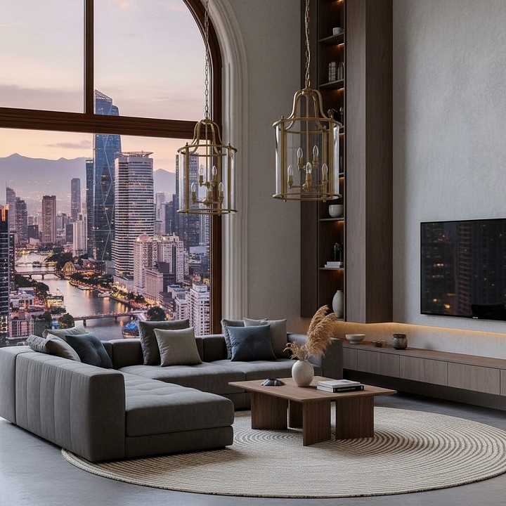 Подвесной светильник loft it lighthouse 10456/4 cr