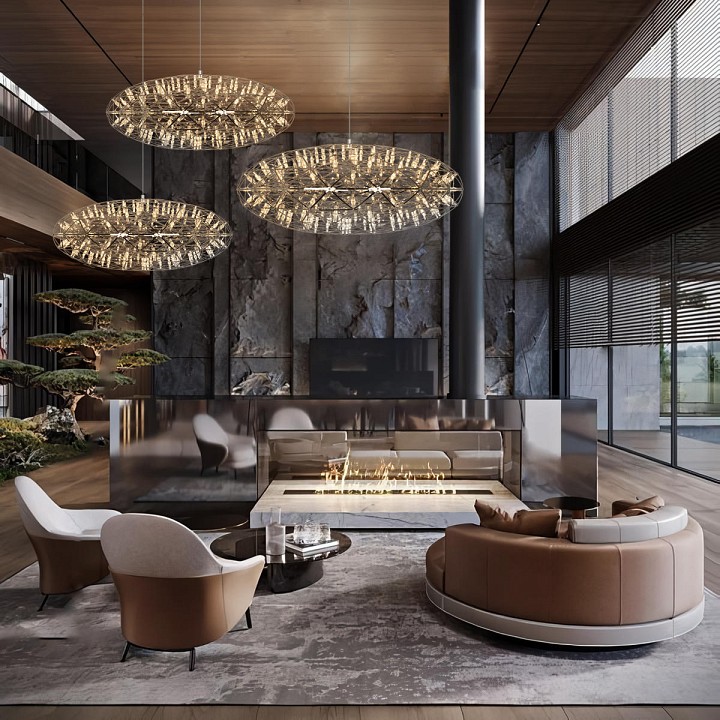 Подвесной светильник loft it raimond 1898/750 chrome