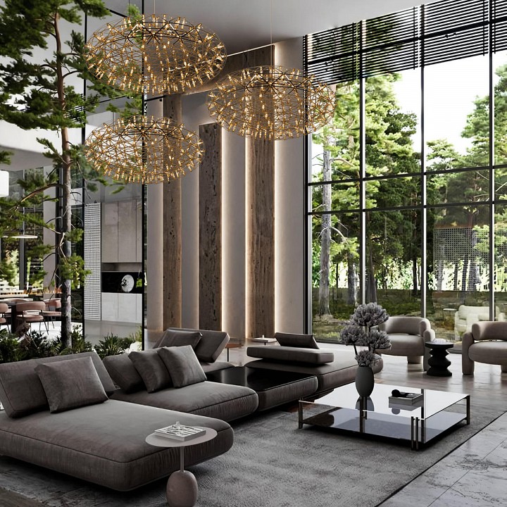 Подвесной светильник loft it raimond 9027-75 gold