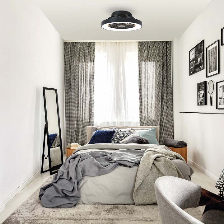 Светильник с вентилятором mantra (люстры-вентиляторы) tibet 7805