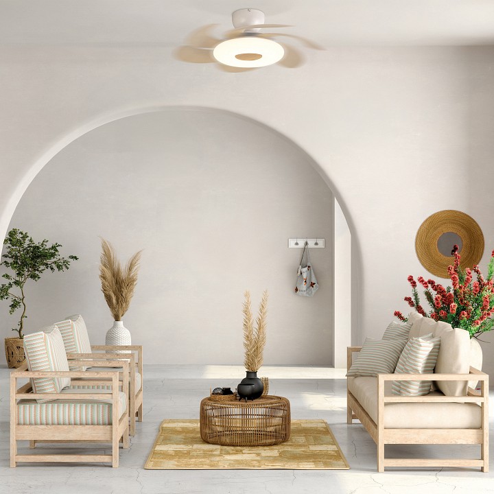 Светильник с вентилятором mantra flower 8704