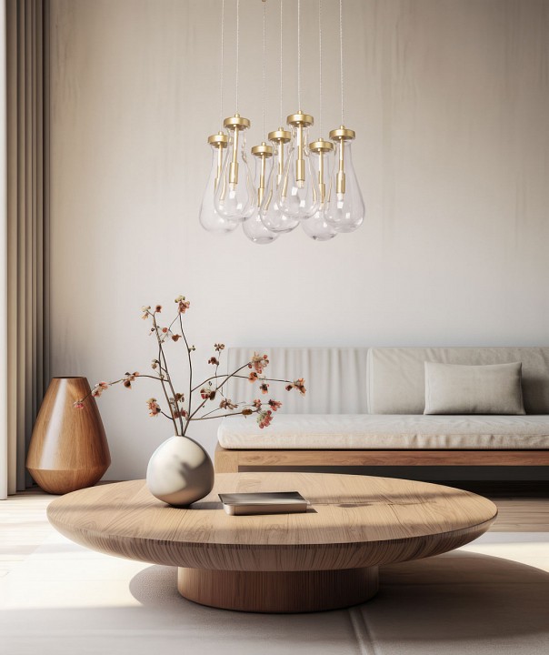 Подвесная люстра demarkt крайс 14 657013807