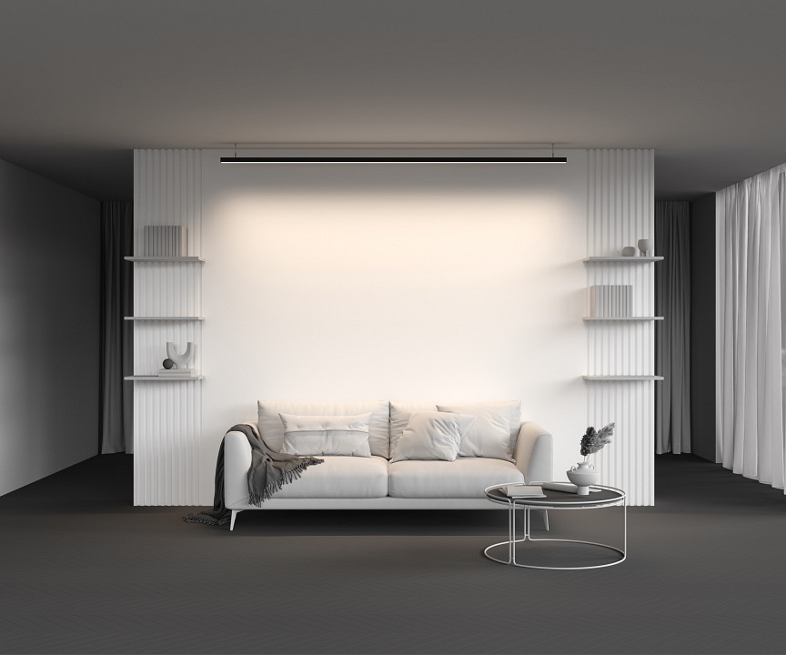 Профиль накладной maytoni led strip alm-3535r-b-d-2.5m