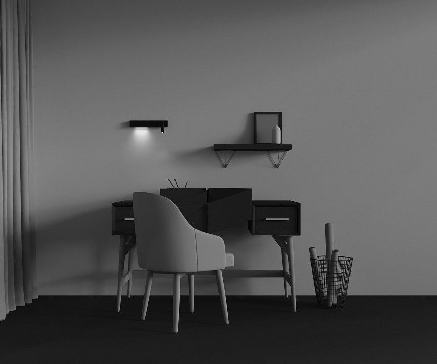 Бра maytoni comodo c031wl-l8b3k1