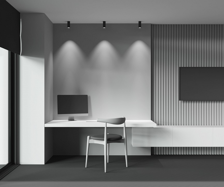 Накладной светильник maytoni focus led c056cl-l12b4k-w-d-b