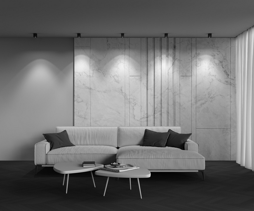 Накладной светильник maytoni technical alfa led c065cl-8w4k-sq-b