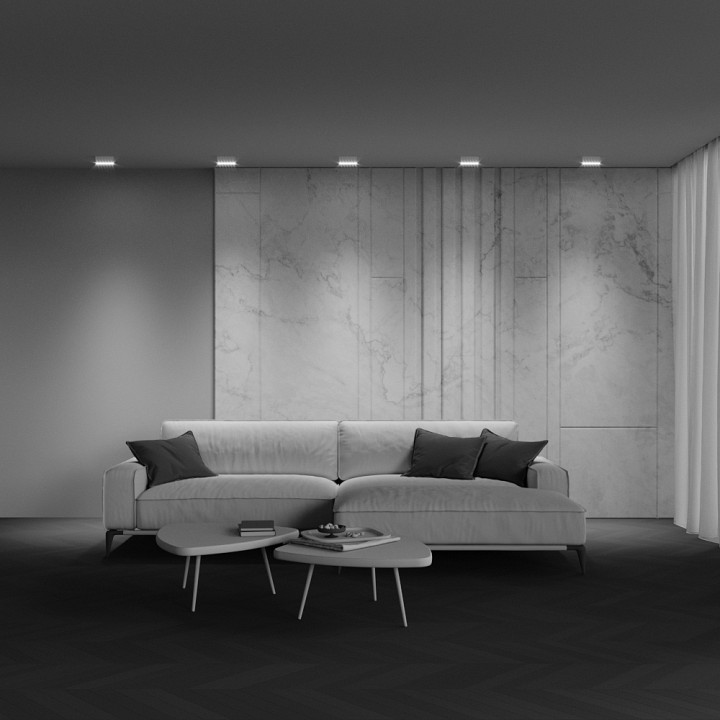 Накладной светильник maytoni points c066cl-12w3-6k-w