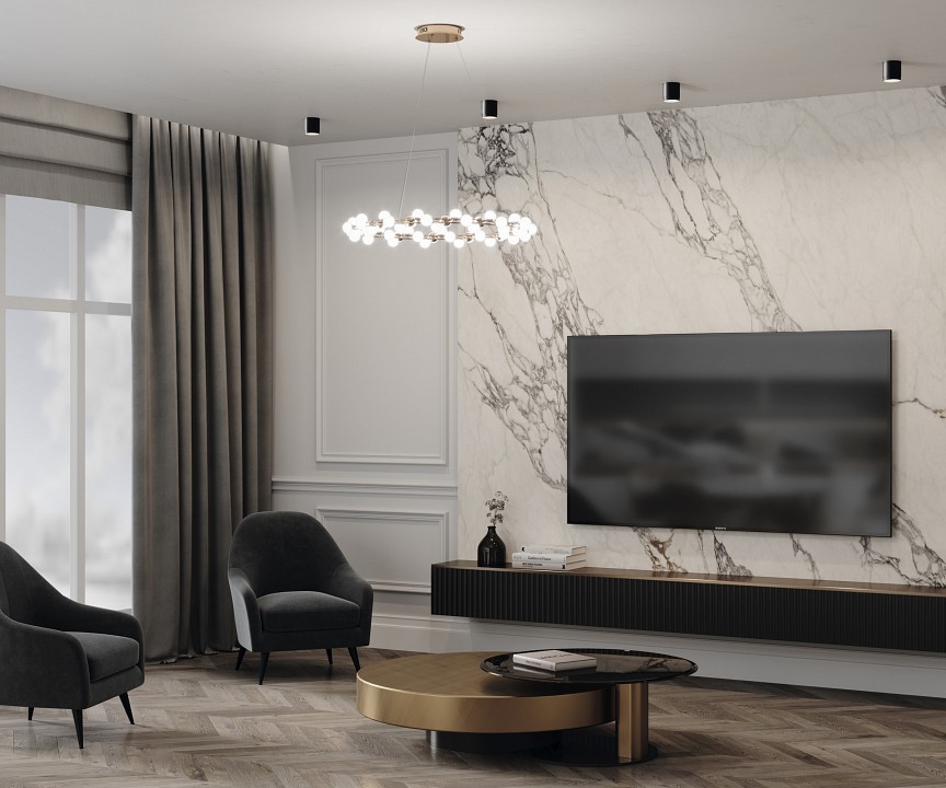 Накладной светильник maytoni polar c088cl-gx53-b