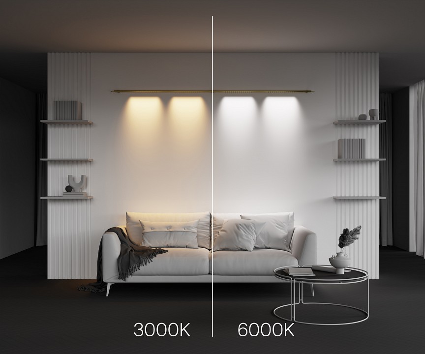 Модульный светильник maytoni points c101cl-l1000-24w3-6k-bs
