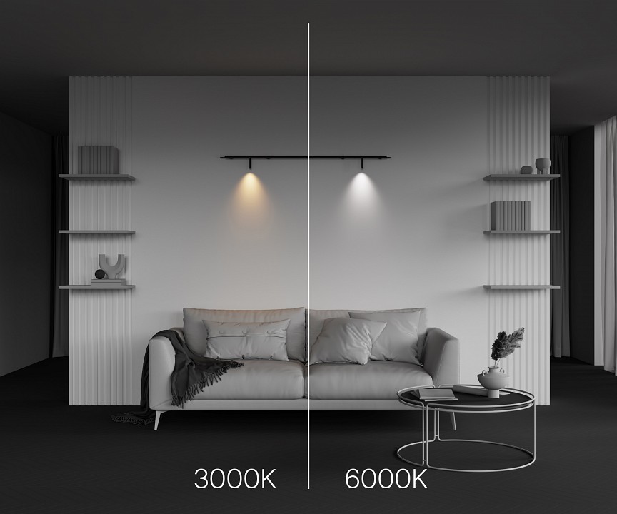 Модульный светильник maytoni focus led c102cl-3w3-6k-b