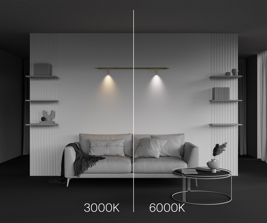 Модульный светильник maytoni focus led c102cl-3w3-6k-bs