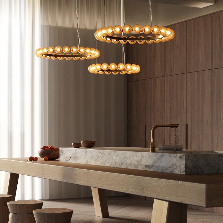 Подвесная люстра maytoni ambre mod331pl-l32bs3k