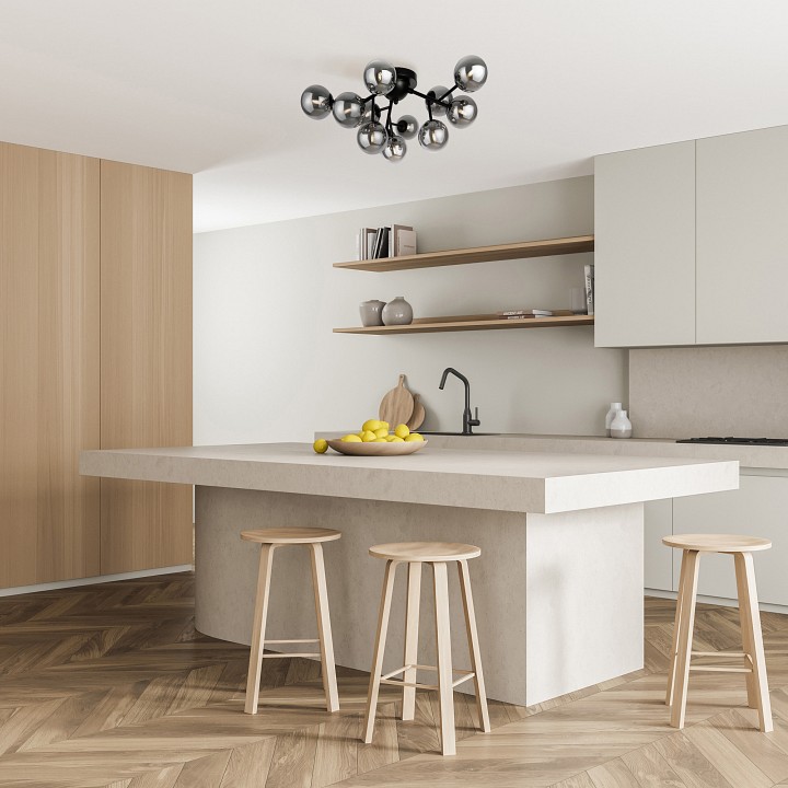 Потолочная люстра maytoni dallas mod545cl-12b