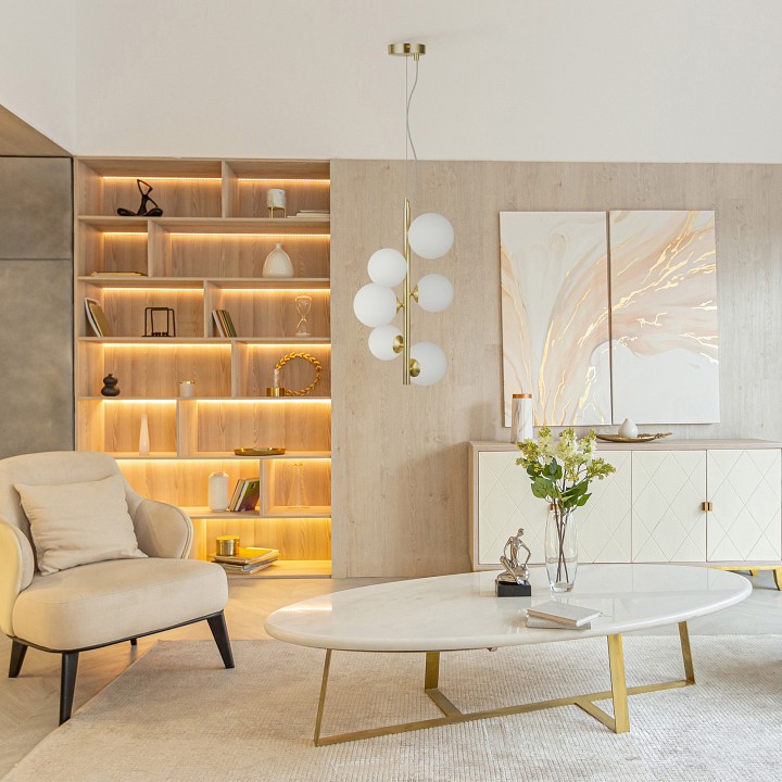 Подвесная люстра maytoni dallas mod545pl-06bs