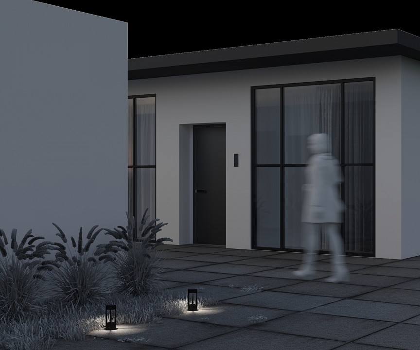 Наземный низкий светильник maytoni vint o458wl-l9gf3k