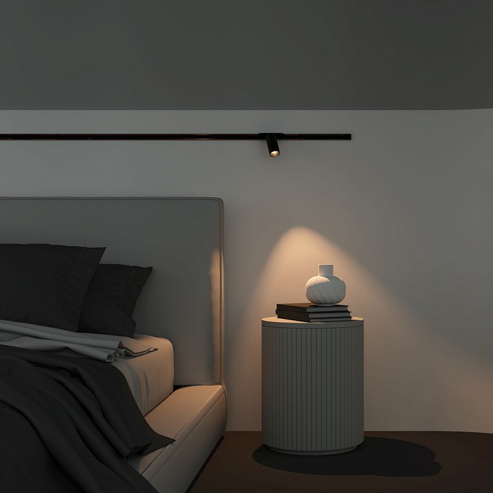 Светильник на штанге maytoni focus led tr103-1-12w3k-m-b