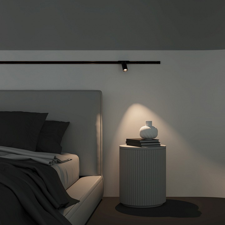 Светильник на штанге maytoni focus led tr103-1-12w4k-m-b