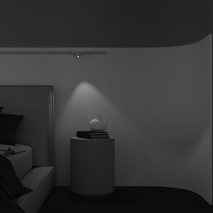 Светильник на штанге maytoni focus led tr103-1-5w4k-m-w